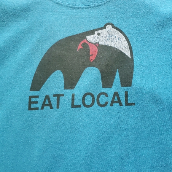 Lot of 2 outdoor tees, 1 Patagonia, 1 Marmot, Size L - Picture 8 of 12